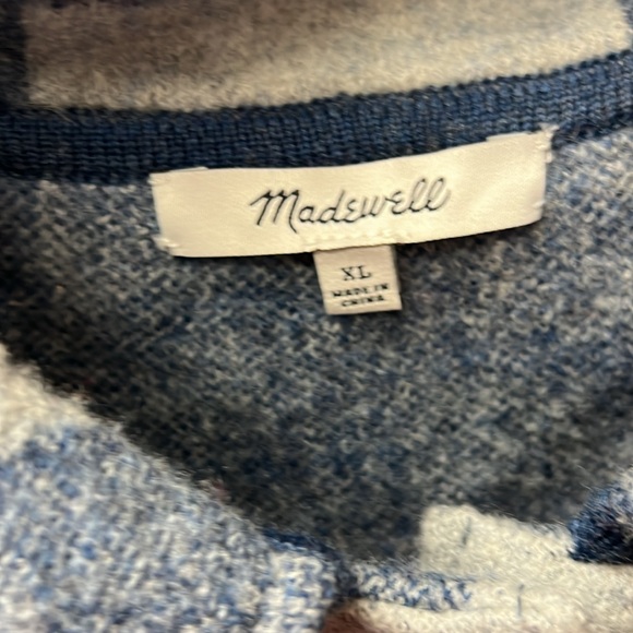 Used madewell wool sweater jacket - Picture 5 of 11